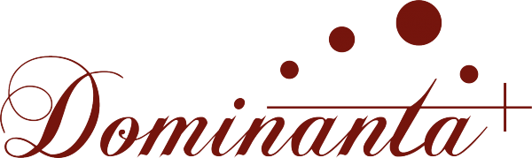 Логотип компании Доминанта Плюс компания по изготовлению и монтажу потолков